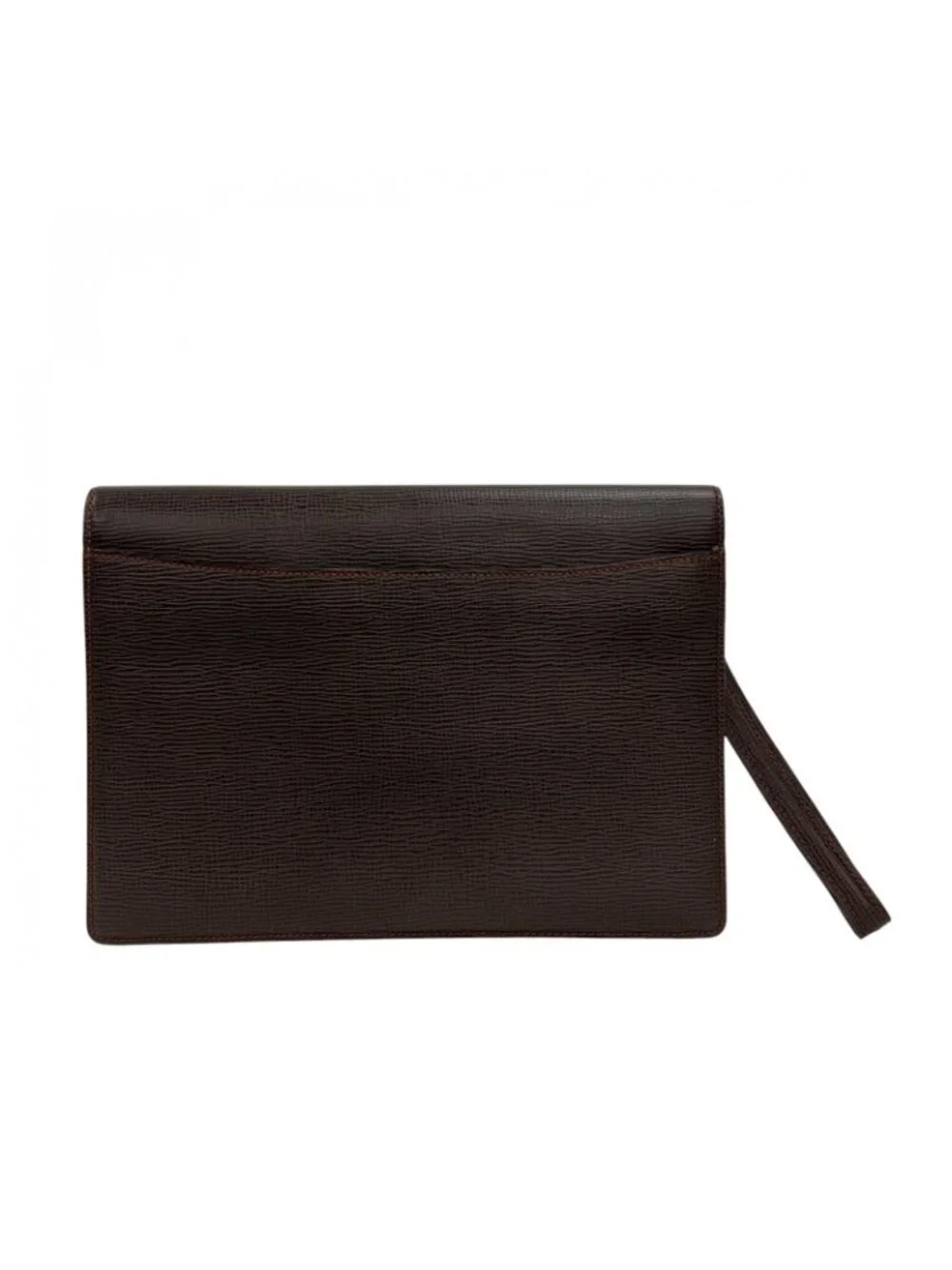 Loewe Clutch Brown Anagram